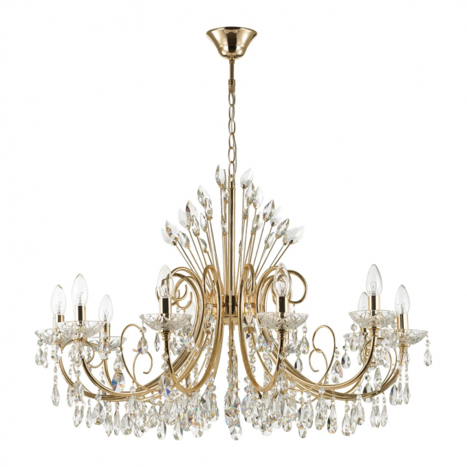 Люстра E14 10*40W VERSIA HALL ODL23 627 ODEON LIGHT 4977/10, изображение 1 Люстра E14 10*40W VERSIA HALL ODL23 627 ODEON LIGHT 4977/10, изображение 1