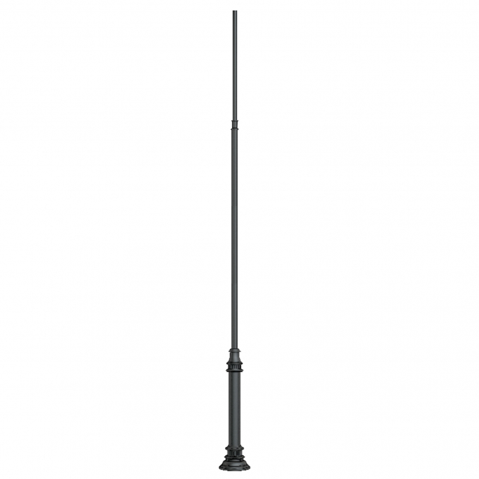 Опора фланцевая OXOR-OT3-DE-D160-L4000 (BK), Arlight, 051352, изображение 1 Опора фланцевая OXOR-OT3-DE-D160-L4000 (BK), Arlight, 051352, изображение 1