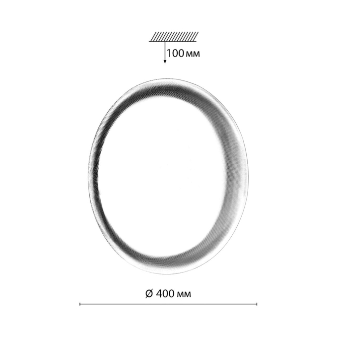 Светильник "зв. небо" LED 48Вт 3000/4000/6000К D400 IP43 CCT JOLLY PALE SN 110 СОНЕКС 7775/DLN, схема товара Светильник "зв. небо" LED 48Вт 3000/4000/6000К D400 IP43 CCT JOLLY PALE SN 110 СОНЕКС 7775/DLN, схема товара