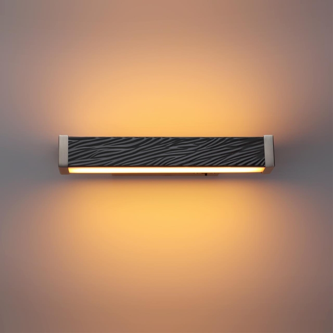 Настенный светильник LED 10W 2000К/3000K/4000K RIVER L-VISION Настенный 017 ODEON LIGHT 5451/10WLB, фото на цветном фоне 1