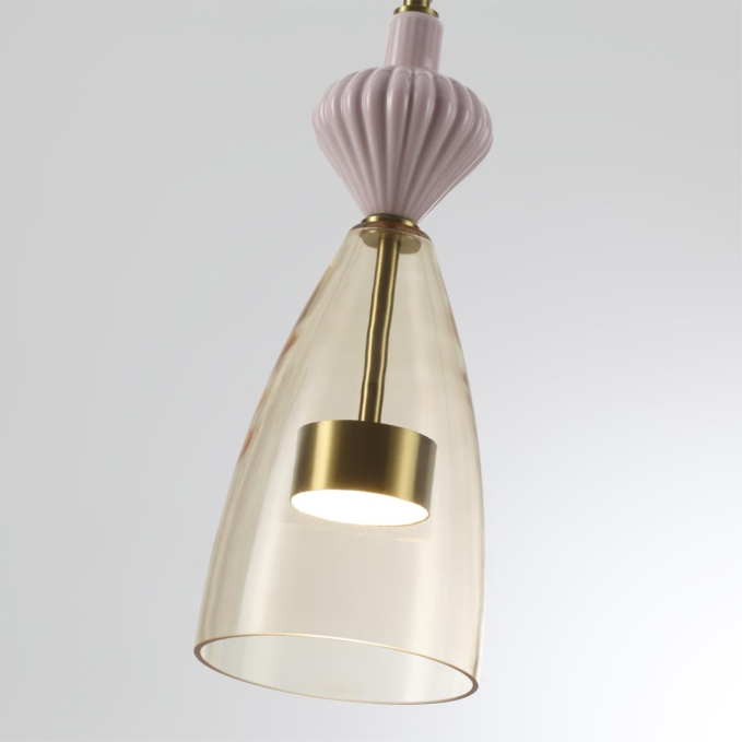Подвес LED 12W 4000К 1400Лм PALLETA L-VISION ODL24 368 ODEON LIGHT 5045/12LC, композиция 3