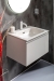 Мебельная раковина Armadi Art Vallessi 838-060-W 60 см белая