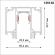 Шинопровод для монтажа в натяжной потолок 2м 48V FLUM SLOTT FOR NOVOTECH NT21 138 NOVOTECH 135130, схема товара Шинопровод для монтажа в натяжной потолок 2м 48V FLUM SLOTT FOR NOVOTECH NT21 138 NOVOTECH 135130, схема товара