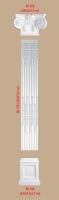 Пилястра Decomaster DK-198, 270x2400x20 мм Пилястра Decomaster DK-198, 270x2400x20 мм