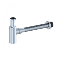 Сифон для раковины Wonzon & Woghand WW-88SS101-CR хром брашированный Сифон для раковины Wonzon & Woghand WW-88SS101-CR хром брашированный