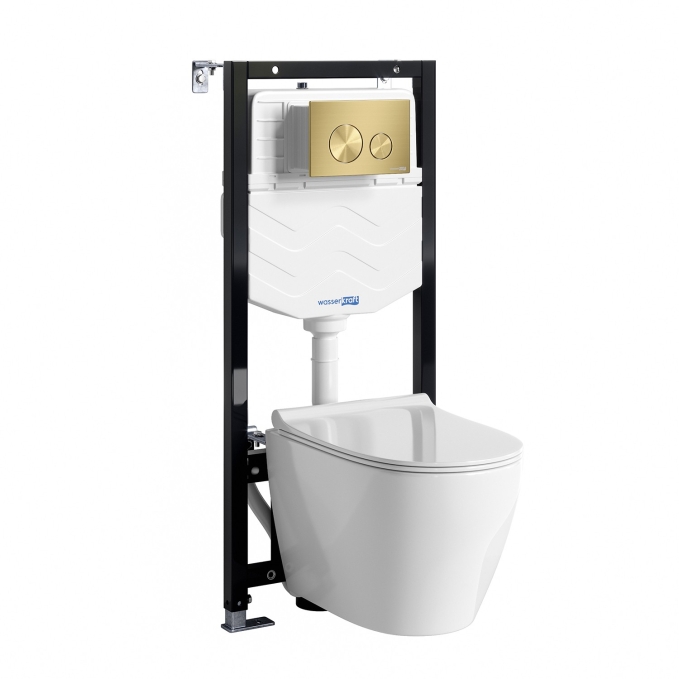 Система инсталляции с унитазом WasserKRAFT Aller 10TLT.010.ME.MG02.H002 Система инсталляции с унитазом WasserKRAFT Aller 10TLT.010.ME.MG02.H002