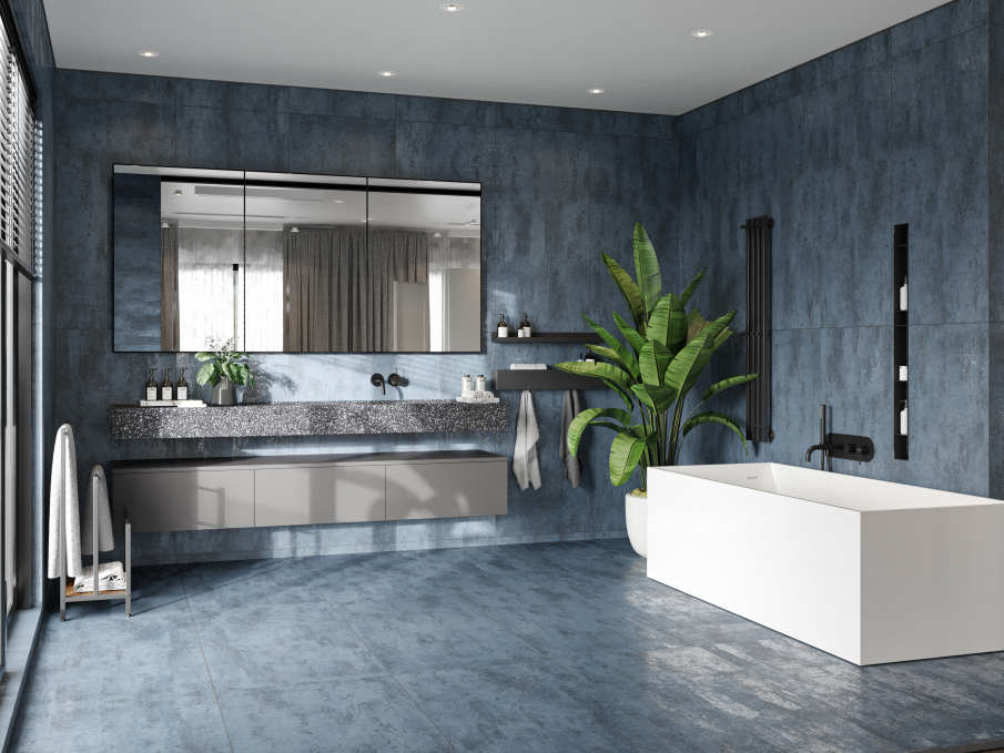 Керамогранит NT Ceramic Metallic Azul 60x120, NTT99608M Керамогранит NT Ceramic Metallic Azul 60x120, NTT99608M