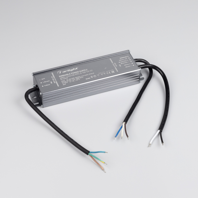 Блок питания ARPV-LG24150-PFC-0-10V-CV-CC (24V, 6.3A, 150W), Arlight, 036935, изображение 3 Блок питания ARPV-LG24150-PFC-0-10V-CV-CC (24V, 6.3A, 150W), Arlight, 036935, изображение 3