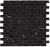 Мозаика Atlas Concorde Marvel Stone Nero M. Mosaico Lapp. Burattato 29.8X29.8, AS35