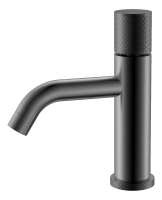 Смеситель для раковины Boheme Stick 121-GM.2 вороненая сталь