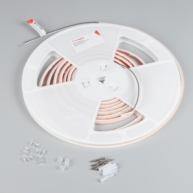 Светодиодная лента герметичная COB-PSW-X480-6mm 24V White6000 (8 W/m, IP67, 5m), Arlight, 047889, изображение 2 Светодиодная лента герметичная COB-PSW-X480-6mm 24V White6000 (8 W/m, IP67, 5m), Arlight, 047889, изображение 2