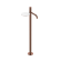 Смеситель напольный Boheme Stick 120-BRB.4 брашированная бронза