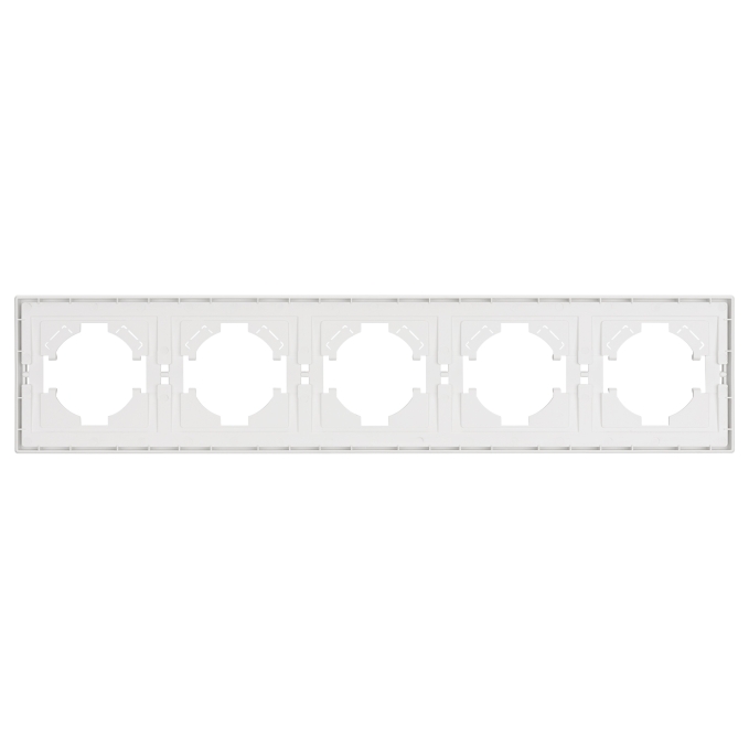 Рамка пластиковая FRM-TENDO-SFPL-5-WH, Arlight, 054660, изображение 2 Рамка пластиковая FRM-TENDO-SFPL-5-WH, Arlight, 054660, изображение 2