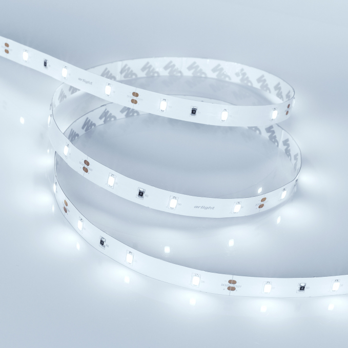 Светодиодная лента RT 2-5000 12V Cool (5630, 150 LED, LUX), Arlight, 019730, изображение 2 Светодиодная лента RT 2-5000 12V Cool (5630, 150 LED, LUX), Arlight, 019730, изображение 2