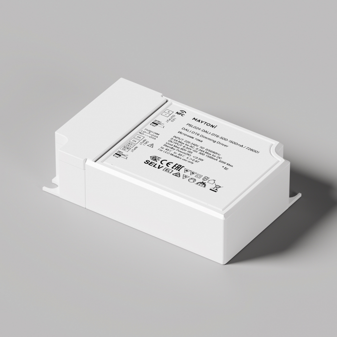 Источник тока DALI DT6 65Вт IP20 500-1500А, 726001, изображение 1 Источник тока DALI DT6 65Вт IP20 500-1500А, 726001, изображение 1
