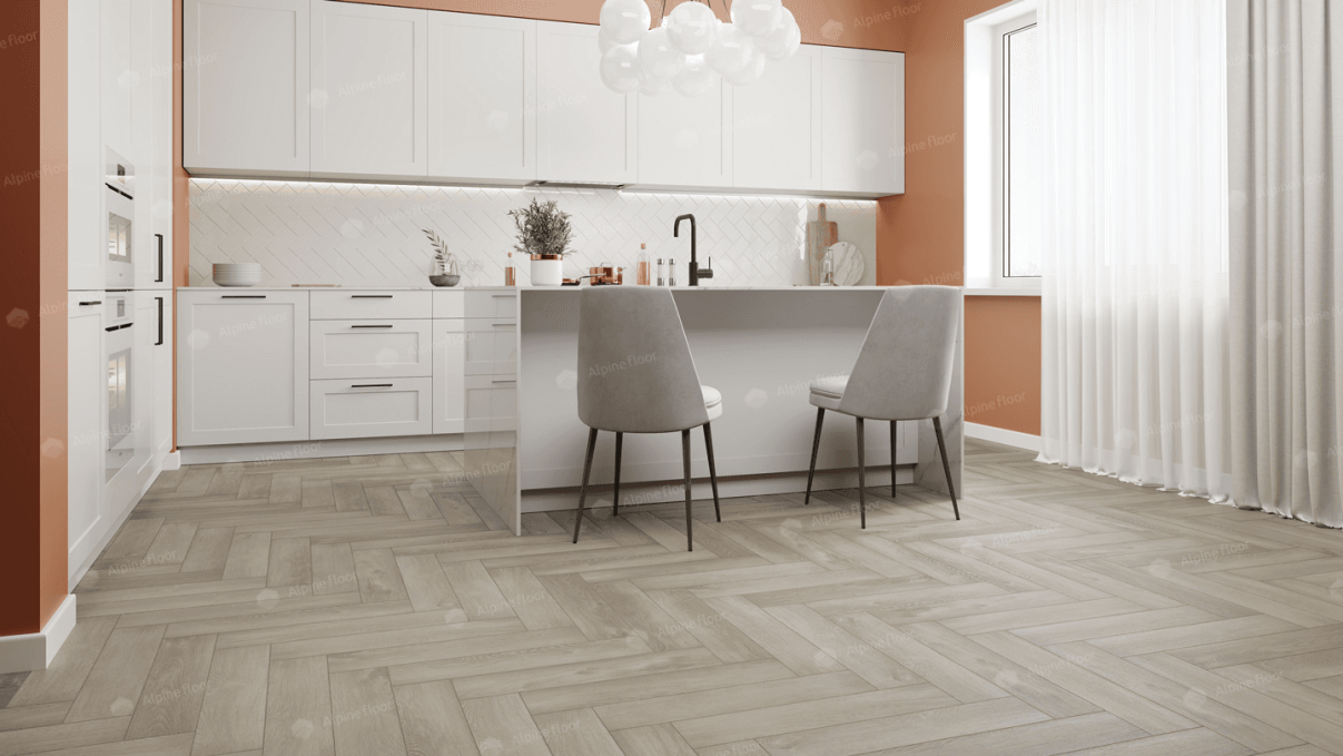 Каменный ламинат SPC (ABA) Alpine Floor Parquet Premium Дуб Фантазия, ECO 19-1 MC Каменный ламинат SPC (ABA) Alpine Floor Parquet Premium Дуб Фантазия, ECO 19-1 MC