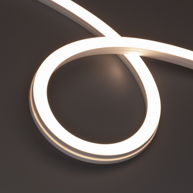 Светодиодная лента герметичная MOONLIGHT-SIDE-X280-16x16mm 24V Warm3500(10 W/m, IP67, 15m, wire x1), Arlight, 044245, изображение 3