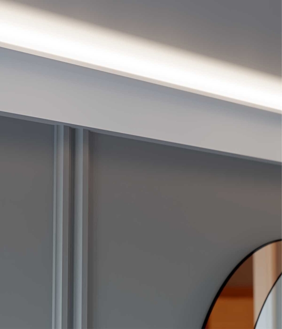 Карниз Cosca Decor KX003, 120х45x2000 мм, Экополимер