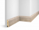 Плинтус Cosca Decor WP07 экошпон дуб Антик белый, 80x16x2400 мм, МДФ Плинтус Cosca Decor WP07 экошпон дуб Антик белый, 80x16x2400 мм, МДФ