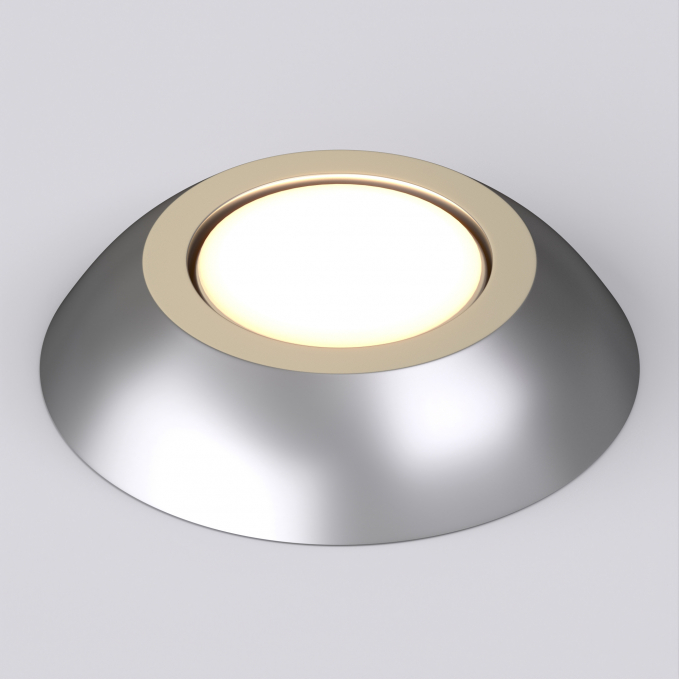Накладка ART-DECK-CAP-DOME-R50 (SL, STEEL), Arlight, 024932, изображение 3 Накладка ART-DECK-CAP-DOME-R50 (SL, STEEL), Arlight, 024932, изображение 3
