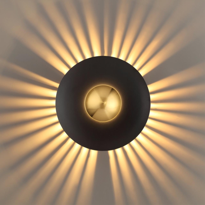 Настенный светильник IP20 LED 13W 1520Лм 3000K ADAMAS MIDCENT ODL21 447 ODEON LIGHT 4223/13WL, фото на цветном фоне 1