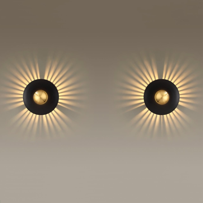 Настенный светильник IP20 LED 13W 1520Лм 3000K ADAMAS MIDCENT ODL21 447 ODEON LIGHT 4223/13WL, композиция 1