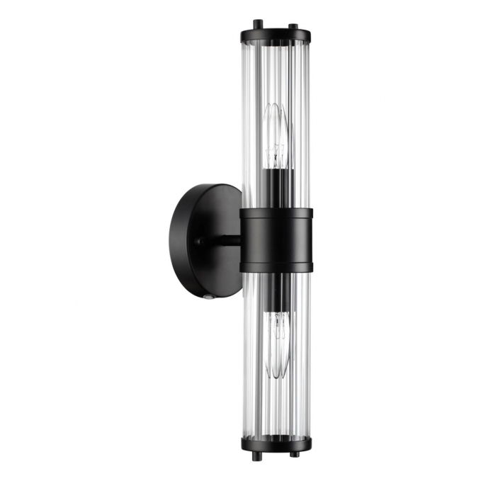 Настенный светильник с выкл. E14 1*40W IP44 KEPA DROPS ODL22 507 ODEON LIGHT 4944/2W, изображение 1 Настенный светильник с выкл. E14 1*40W IP44 KEPA DROPS ODL22 507 ODEON LIGHT 4944/2W, изображение 1