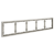 Рамка пластиковая VOLTUM S70 на 5 постов, (кашемир), Voltum, VLS100503