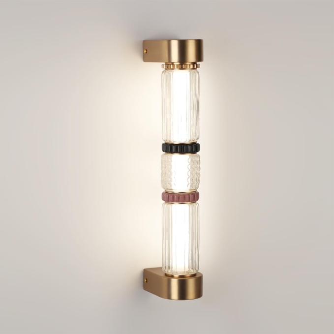 Настенный светильник LED 12W 4000K COLLIER L-VISION Настенный 043 ODEON LIGHT 5455/12WL, фото на белом фоне