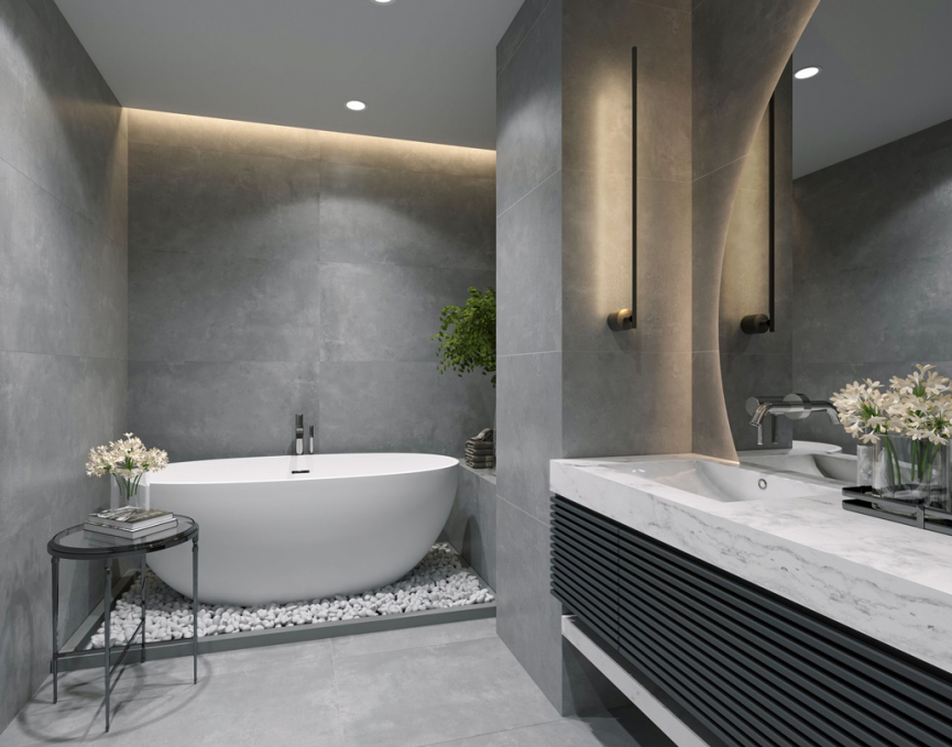 Керамогранит Buono Ceramica Beton Renegade Storm Matt 60x120, BHS4489M Керамогранит Buono Ceramica Beton Renegade Storm Matt 60x120, BHS4489M