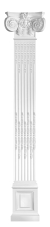 Комплект Decomaster DK-198-SET1: пилястра DK-198, капитель DK-208, основание DD-330