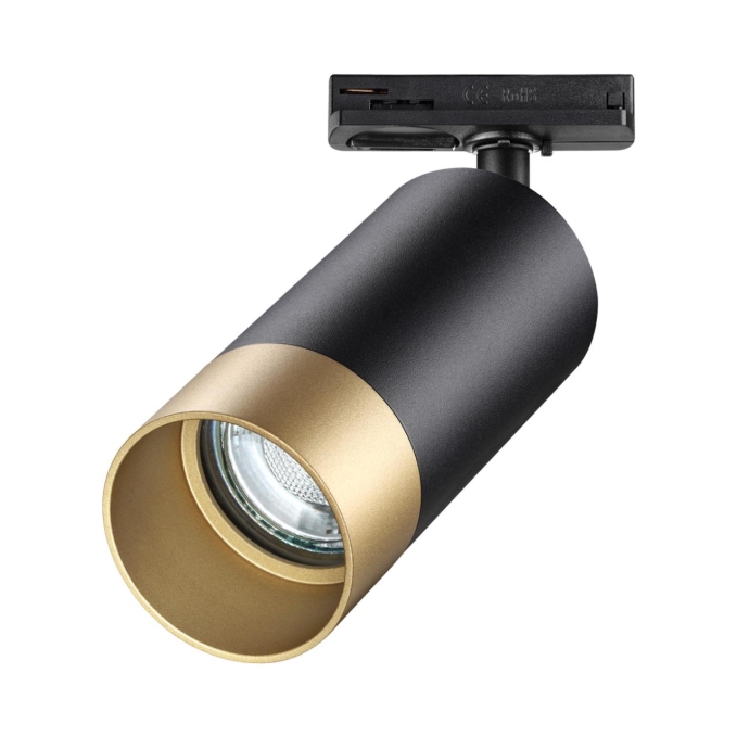 Светильник трековый однофазный двухжильный IP20 GU10 9W 220V SLIM PORT NT22 248 NOVOTECH 370863, дополнительный ракурс Светильник трековый однофазный двухжильный IP20 GU10 9W 220V SLIM PORT NT22 248 NOVOTECH 370863, дополнительный ракурс