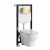 Система инсталляции с унитазом WasserKRAFT Aller 10TLT.010.ME.PG02.H001
