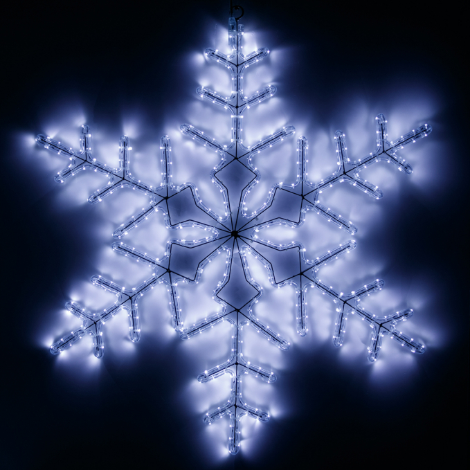 Фигура светодиодная ARD-SNOWFLAKE-M3-920x920-432LED White (230V, 27W), Arlight, 025306, изображение 1