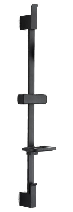Душевая штанга Esko SR720QBlack черный с мыльницей Душевая штанга Esko SR720QBlack черный с мыльницей