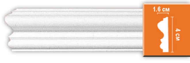 Молдинг гладкий Decomaster 97803F гибкий, 40x16x2400 мм Молдинг гладкий Decomaster 97803F гибкий, 40x16x2400 мм