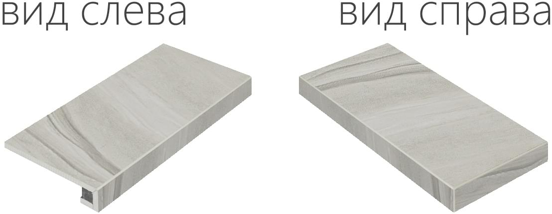 Ступень Italon Wonder Graphite Scalino Angolare Destro 33x60, 620070000619 Ступень Italon Wonder Graphite Scalino Angolare Destro 33x60, 620070000619