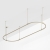 Основание ART-APRIORI-OVAL-ROD-800-3000x1000 (OG), Arlight, 054396