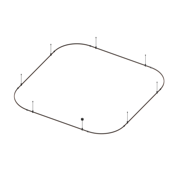 Основание ART-APRIORI-QUADRAT-SOFT-ROD-400-3500x3500 (BK), Arlight, 048518, изображение 2 Основание ART-APRIORI-QUADRAT-SOFT-ROD-400-3500x3500 (BK), Arlight, 048518, изображение 2