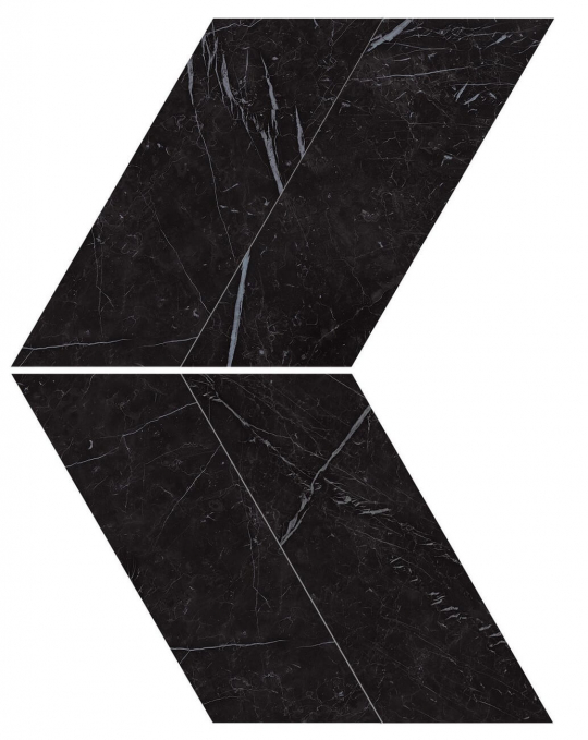 Мозаика Atlas Concorde Marvel Stone Nero Marquina Chevron Lappato 22.5X22.9, AS1W Мозаика Atlas Concorde Marvel Stone Nero Marquina Chevron Lappato 22.5X22.9, AS1W