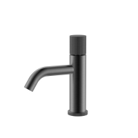 Смеситель для раковины Boheme Stick 121-GM.3 вороненая сталь