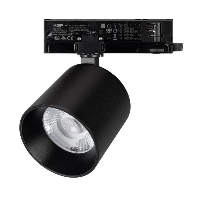 Светильник LGD-DYKE-4TR-R100-36W Day4000 (BK, 20 deg, 230V, DALI), Arlight, 058719, изображение 1 Светильник LGD-DYKE-4TR-R100-36W Day4000 (BK, 20 deg, 230V, DALI), Arlight, 058719, изображение 1