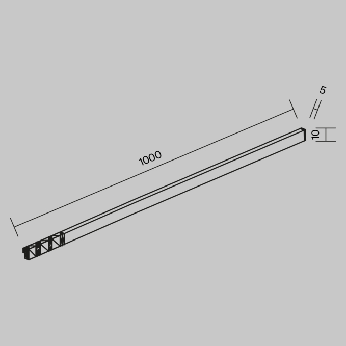 Трековый светильник Гибкий / Flex Basity 3000K/6000K 24Вт 90°, TR180-1-24WTW-B, изображение 8