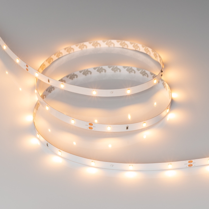 Светодиодная лента RT-A30-8mm 24V Warm2400 (2.9 W/m, IP20, 2835, 5m), Arlight, 024111(2), изображение 3 Светодиодная лента RT-A30-8mm 24V Warm2400 (2.9 W/m, IP20, 2835, 5m), Arlight, 024111(2), изображение 3