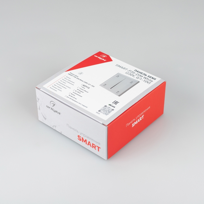 Панель SMART-P35-DIM-IN White (230V, 0-10V, Sens, 2.4G), Arlight, 027112, изображение 3 Панель SMART-P35-DIM-IN White (230V, 0-10V, Sens, 2.4G), Arlight, 027112, изображение 3