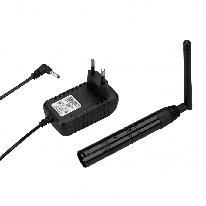 Усилитель SMART-DMX-Transmitter Black (5V, XLR3 Female, 2.4G), Arlight, 028416, изображение 1