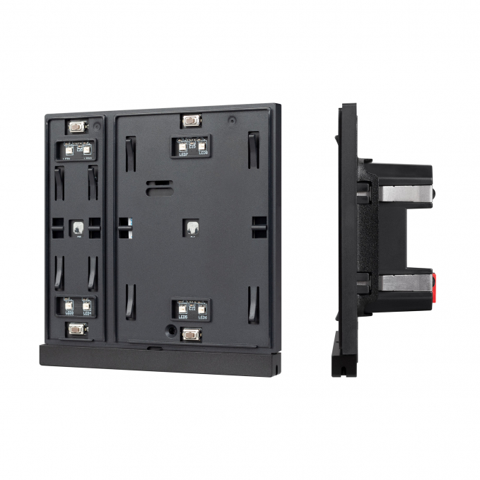 INTELLIGENT ARLIGHT Механизм панели KNX-302-22-IN Black (Bus), Arlight, 043108, изображение 1 INTELLIGENT ARLIGHT Механизм панели KNX-302-22-IN Black (Bus), Arlight, 043108, изображение 1
