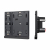 INTELLIGENT ARLIGHT Механизм панели KNX-302-22-IN Black (Bus), Arlight, 043108