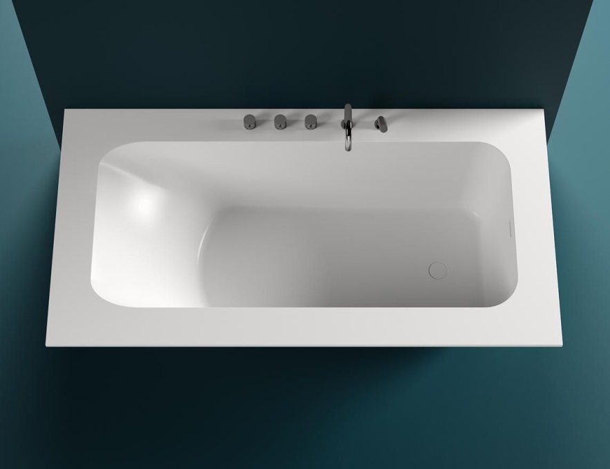 Ванна из искусственного камня Salini Orlanda Kit Plus 190x100 102124M белая матовая встраиваемая Ванна из искусственного камня Salini Orlanda Kit Plus 190x100 102124M белая матовая встраиваемая