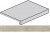 Ступень Italon Avantgarde Dust угловая правая 33x120, 620070002768